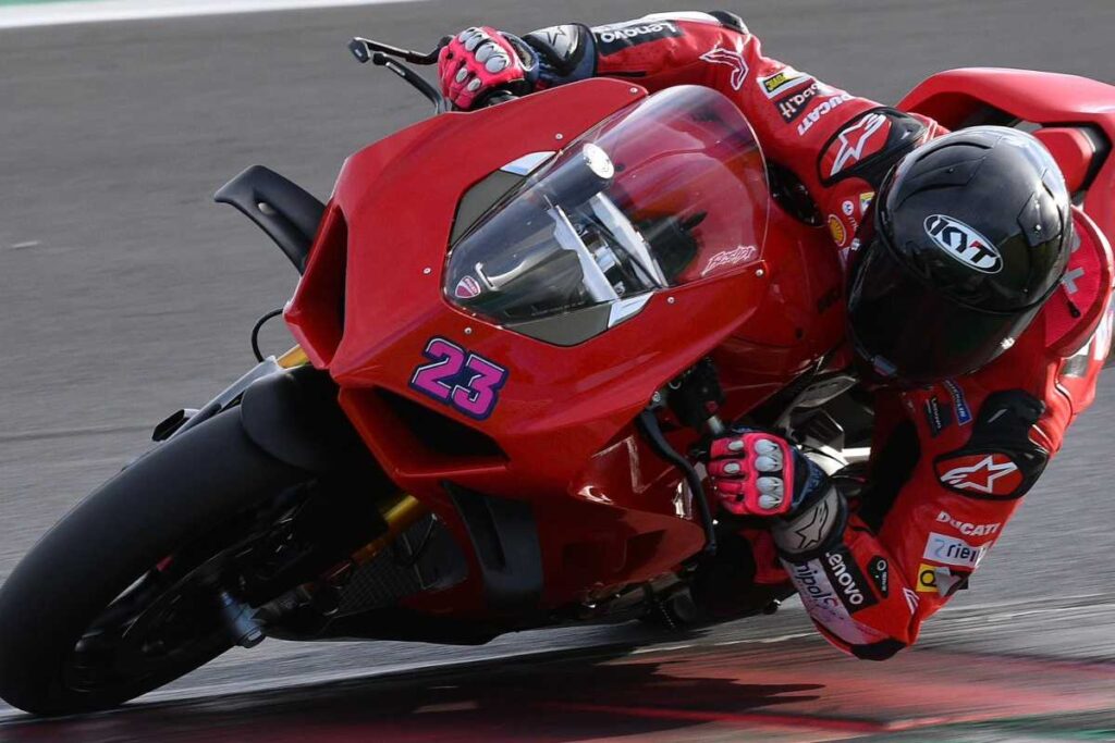 Enea Bastianini Ducati Panigale V4 Misano