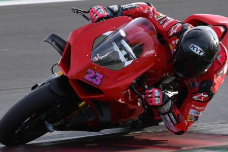 Enea Bastianini Ducati Panigale V4 Misano