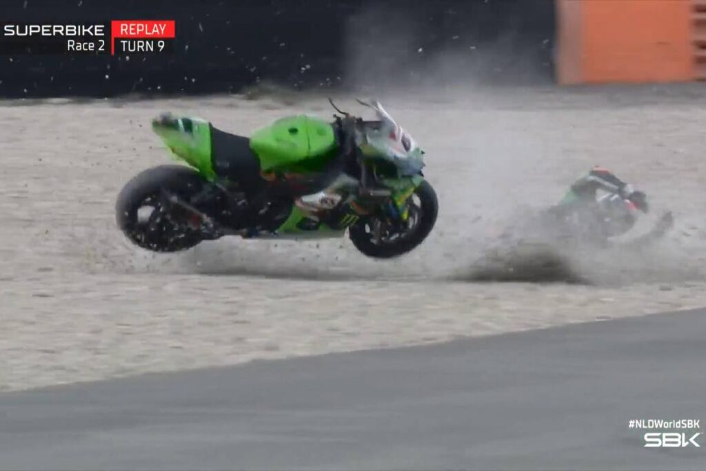 Superbike, Jonathan Rea zwischen Crash und Realismus: „Podium wie ein Sieg“ Jonathan Rea Superbike Assen