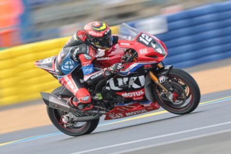 Yoshimura SERT Suzuki in pole alla 24h Motos Le Mans 2023