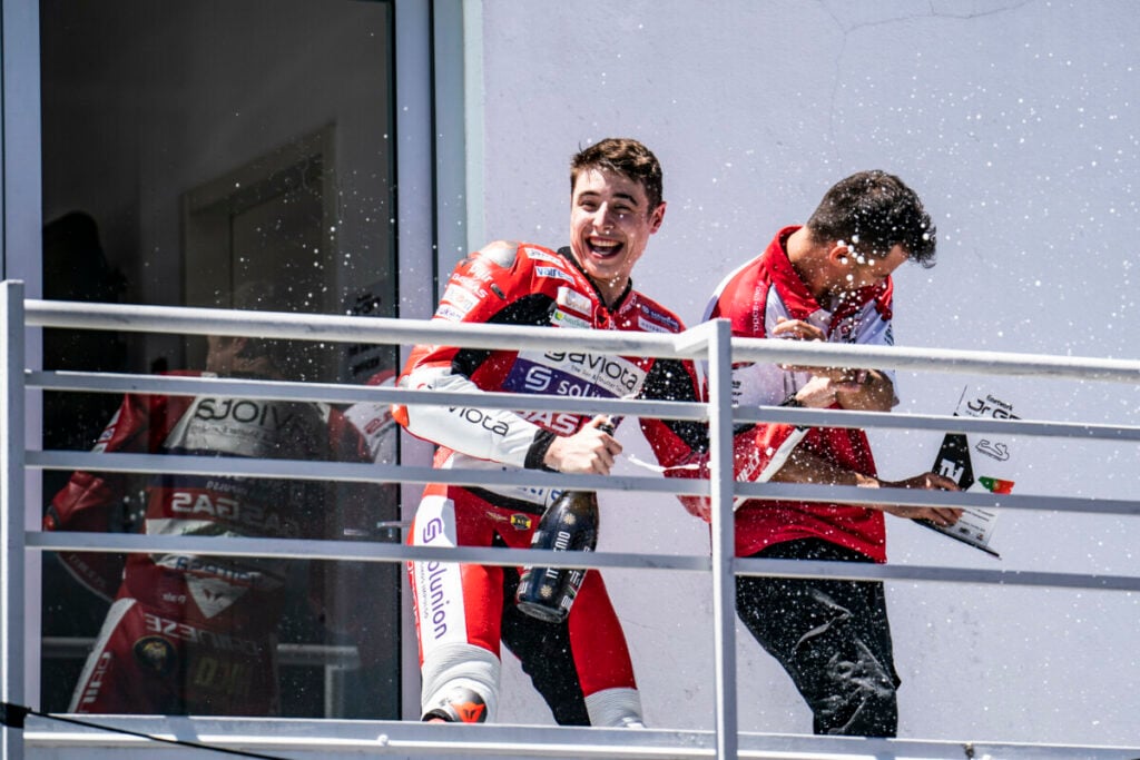 JuniorGP: Nicola Carraro, erstes Moto3-Zentrum „Die Weltmeisterschaft schaltet dich frei“ carraro-gadea-vittoria-juniorgp