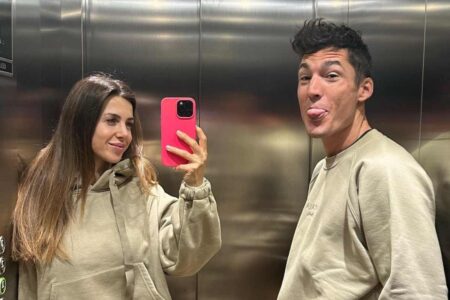 Aleix Espargaro e sua moglie Laura