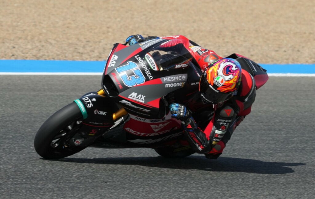Moto2, Celestino Vietti verbittert: “Es ist schwer zu akzeptieren, was passiert ist” celestino-vietti-moto2-jerez