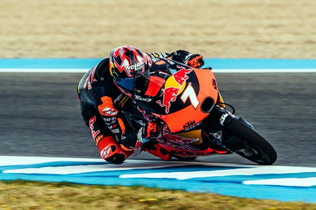 Moto3: Filippo Farioli erste WM-Punkte, in Le Mans zur Wiederholung filippo-farioli-moto3-jerez