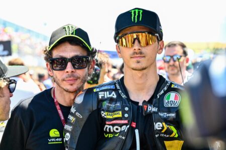 MotoGP, Luca Marini e Valentino Rossi