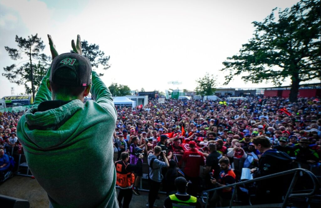 MotoGP pas de crise : en France 278 805 spectateurs, record historique MotoGP, GP Francia