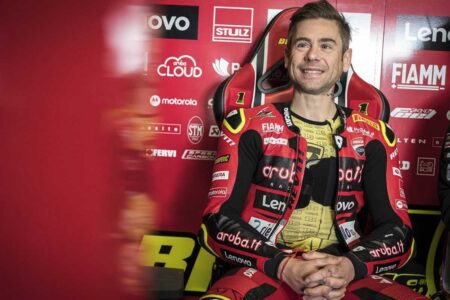 Alvaro Bautista test Superbike Misano