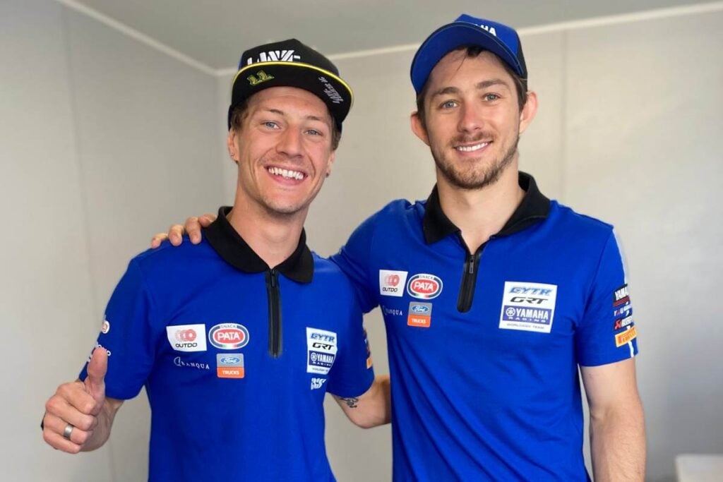 Gardner Aegerter Yamaha Superbike