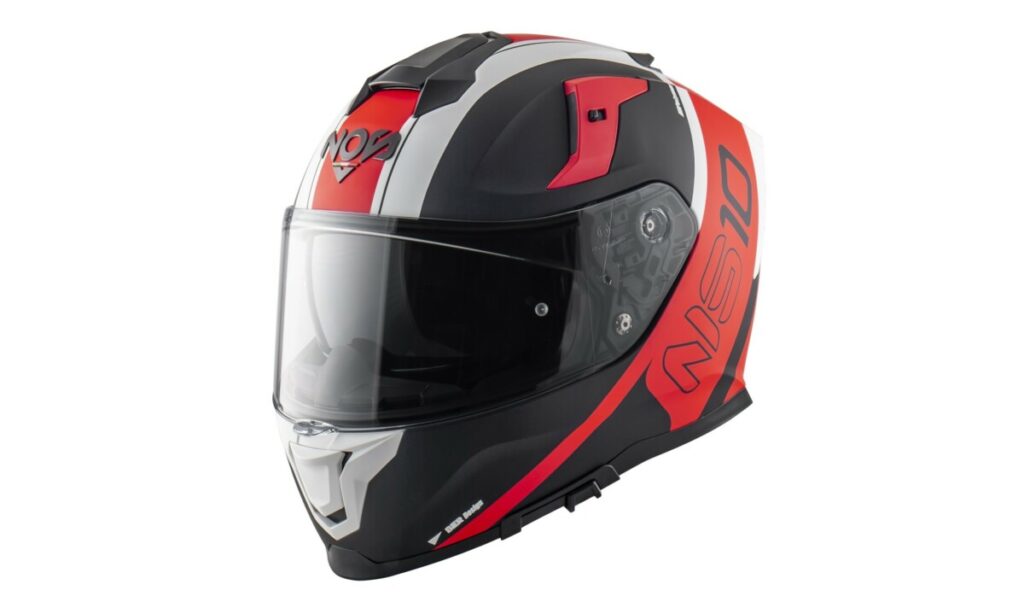 NOS Helmets - NS-10 Fury Red