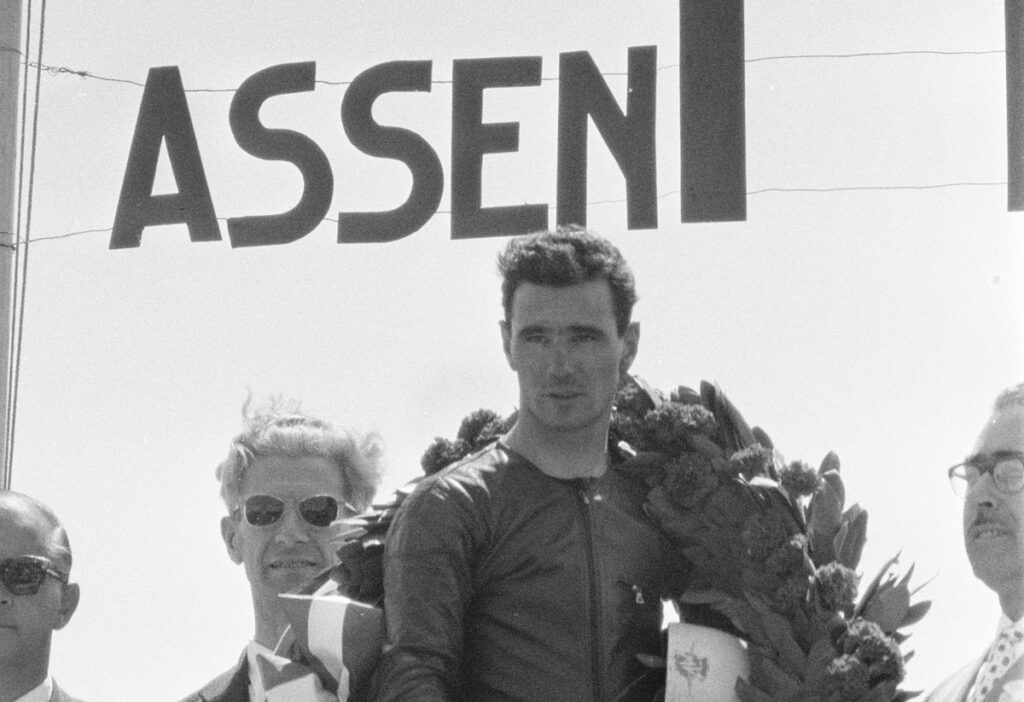 Assen, Carlo Ubbiali καθηγητής στο πανεπιστήμιο μοτοσικλέτας Assen, Carlo Ubbiali