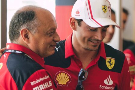 Vasseur Leclerc Ferrari F1