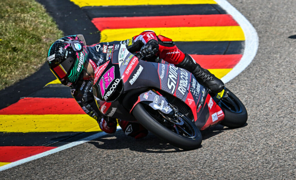 Moto3: Matteo Bertelle stürzt auf dem Höhepunkt des Augenblicks, aber der Junge wird erwachsen matteo-bertelle-moto3-sachsenring