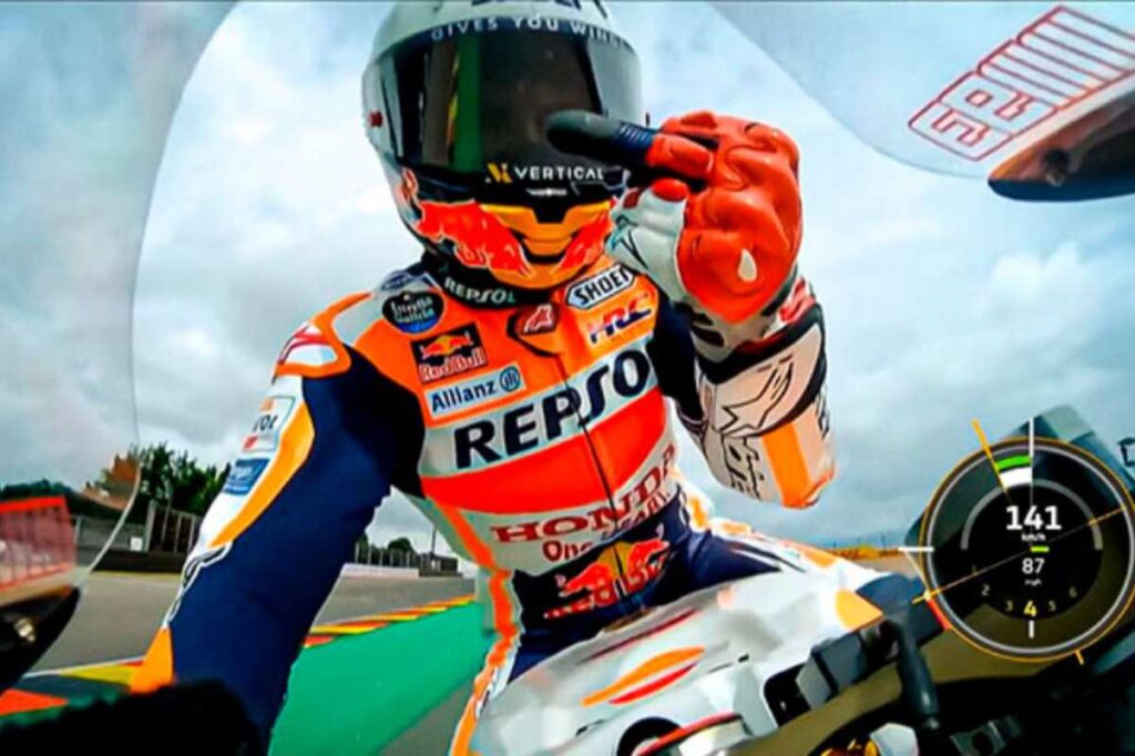 MotoGP, Marc Marquez überdreht: Angespannte Nerven und Mittelfinger zu Honda MotoGP, Marc Marquez