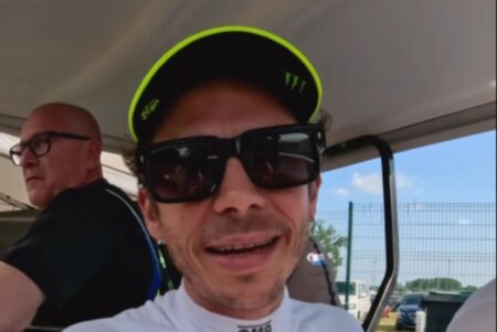 Valentino Rossi a Le Mans