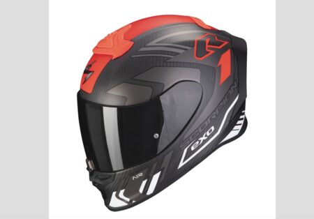 Scorpion Exo R1 Evo Carbon Air : le casque ultra carbone choisi par Bautista Scorpion, casco racing