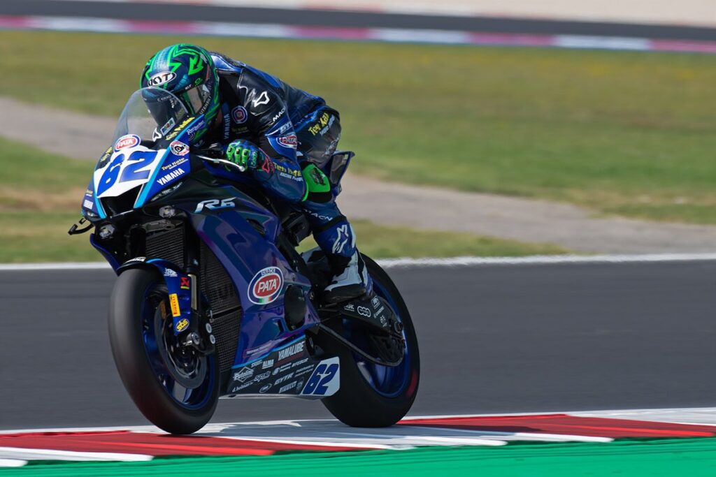 Supersport Misano race 1: Bulega facilite les choses, Manzi excite Stefano Manzi Supersport Misano