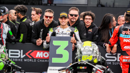 Federico Caricasulo terzo Donington