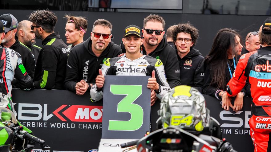 Federico Caricasulo terzo Donington