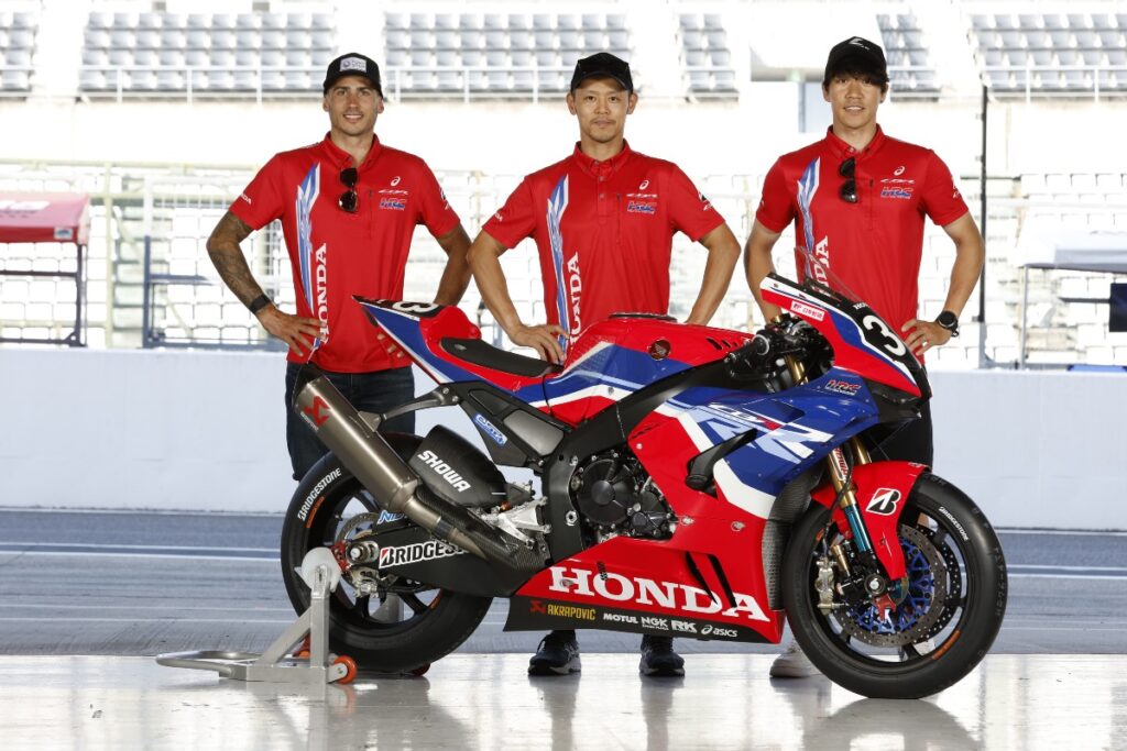 Ecco il Team HRC alla 8 ore di Suzuka 2023 senza Lecuona