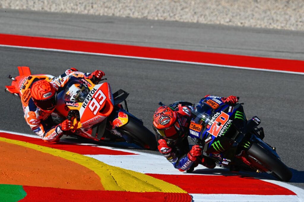 Fabio Quartararo e Marc Marquez