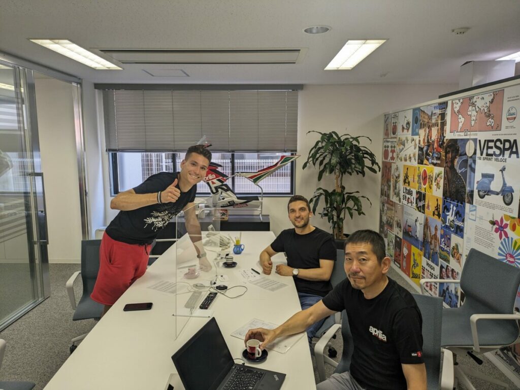 Samuele Cavalieri prépare les 8 Heures de Suzuka avec Aprilia “Ce sera splendide” Samuele Cavalieri Giappone