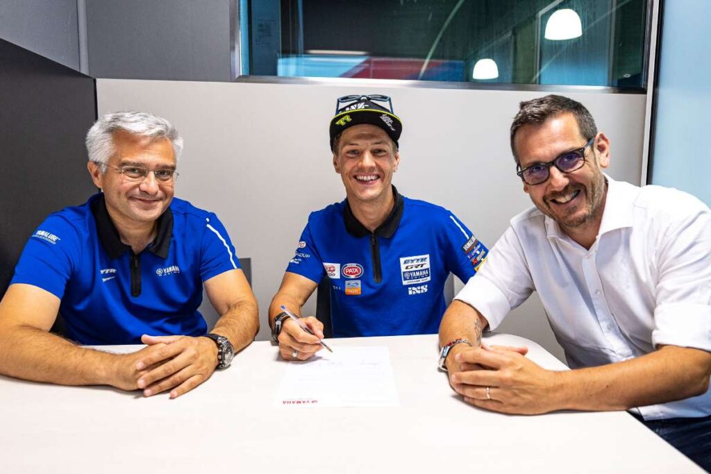 Superbike, ufficiale: Dominique Aegerter con Yamaha nel 2024