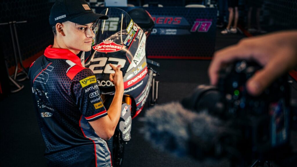Moto3: David Almansa, Weltvertrag mit Snipers Team david-almansa-snipers-moto3-2024