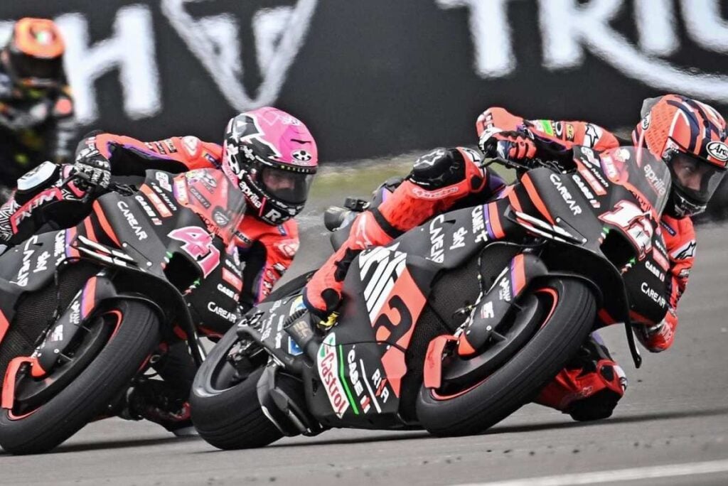 MotoGP, Aprilia: zwei unterschiedliche Motorräder für Espargaró und Vinales MotoGP, Aleix Espargaro