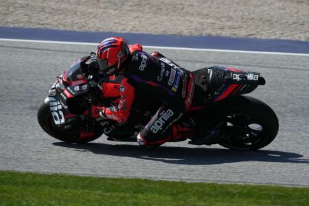 MotoGP, Vinales chiede ad Aprilia di migliorare