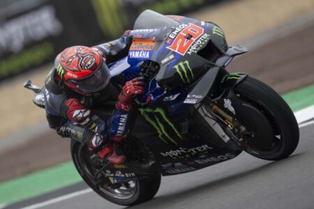 MotoGP Silverstone, Quartararo frustrato dopo la Sprint