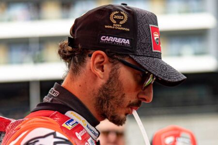 MotoGP Silverstone, Bagnaia non sa spiegarsi il crollo nella Sprint