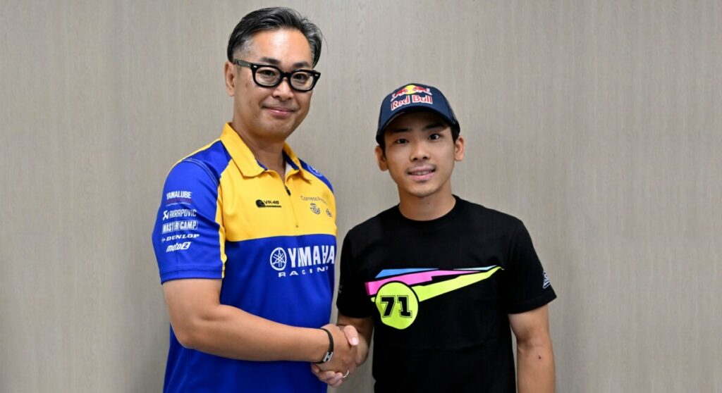Ayumu Sasaki en Moto2 en 2024 avec Yamaha VR46 Master Camp sasaki-master-camp-moto2-2024