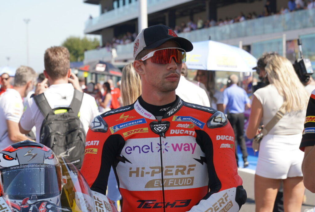 MotoE, Alessandro Zaccone « Beaucoup d’efforts, mais j’ai beaucoup appris » alessandro-zaccone-motoe-misano