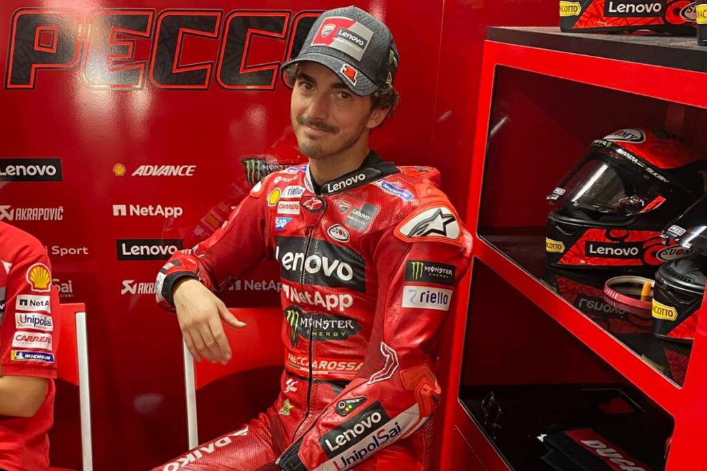 MotoGP, Bagnaia : « Je sais que je suis fort ». La contre-attaque de Ducati est prête MotoGP, Pecco Bagnaia vuole reagire a Motegi