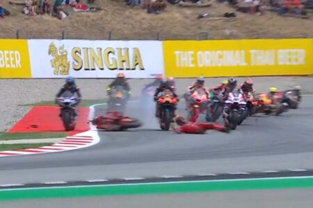 MotoGP Catalunya, Binder commenta l'incidente con Bagnaia