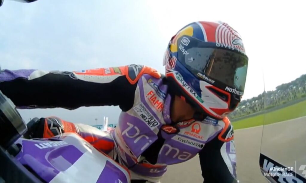 MotoGP, Jorge Martin: der offene Anzug und die Krankheit am Ende des GP martin-tuta-aperta-motogp-india