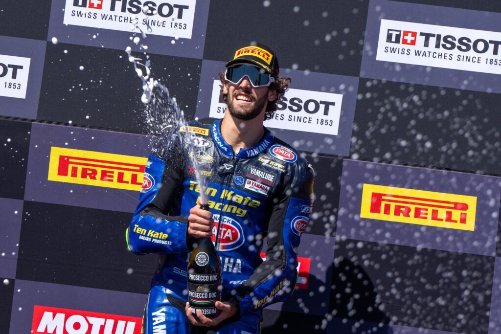 SSP, Stefano Manzi « Je pense que les choses sont assez claires » Stefano Manzi Aragon Yamaha Supersport