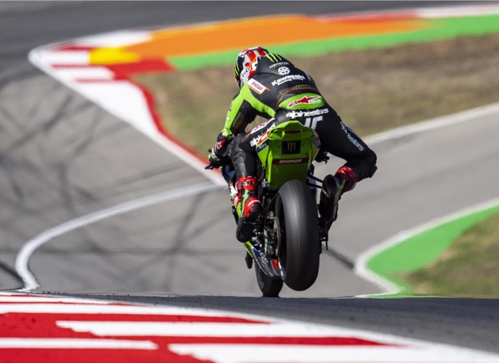 Superbike Portimao : Quel pilote Jonathan Rea ! Balade effrayante tout ou rien Jonathan Rea, Superbike
