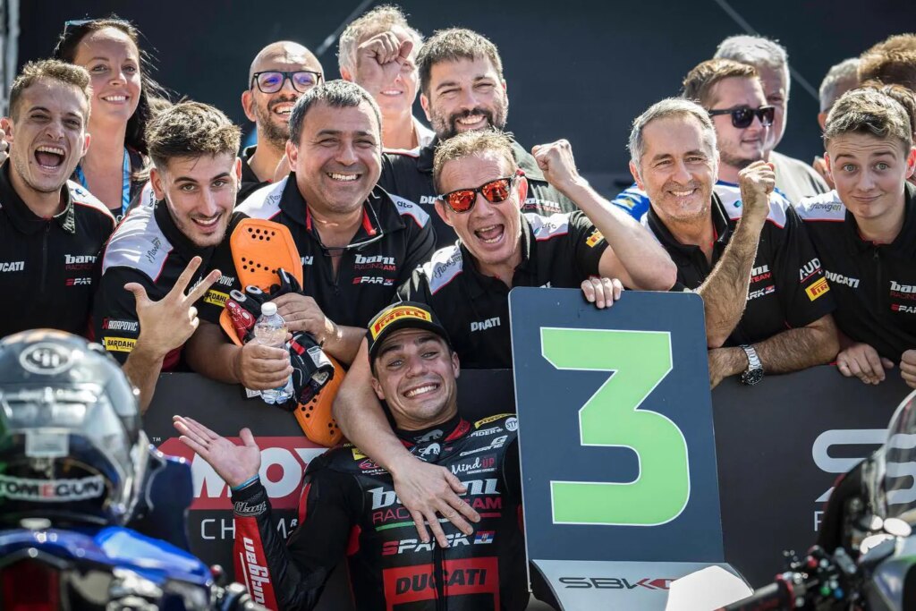 CIVSSP, la wild-card de Montella à Imola Oncu est également en bonne voie mais seulement en pratique Yari Montella verso Imola CIV SSP