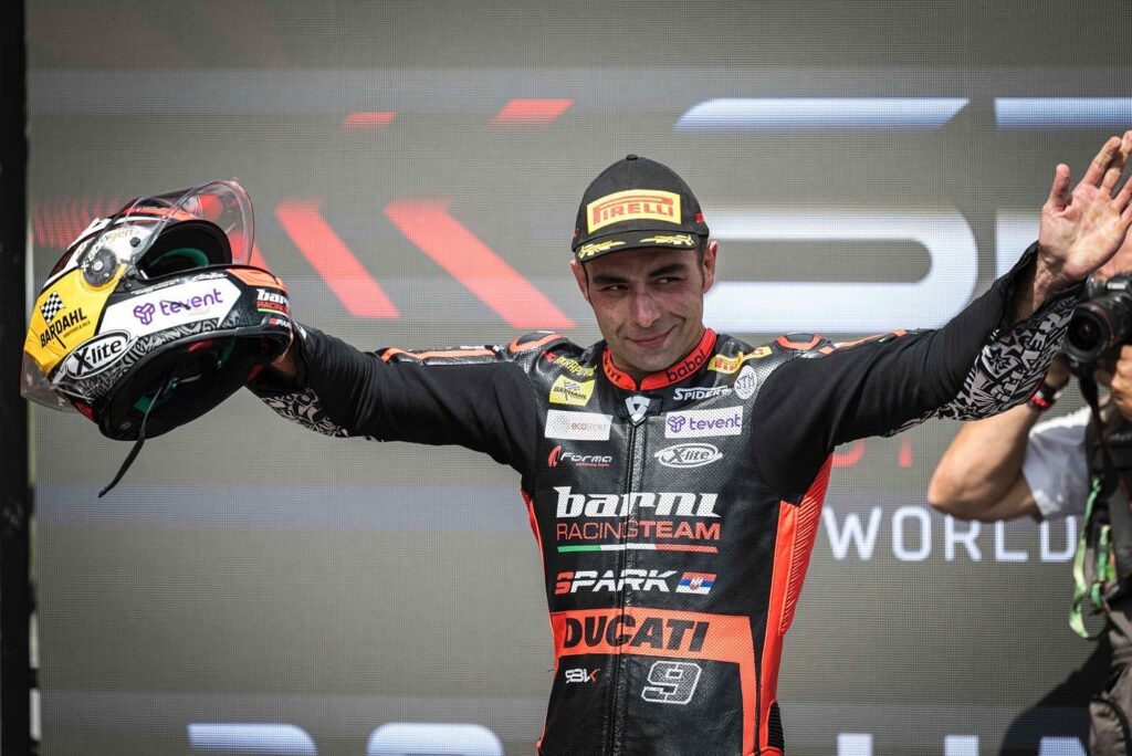 Danilo Petrucci “Heureux de ma première année en Superbike, je m’amuse ici” Danilo Petrucci Superbike