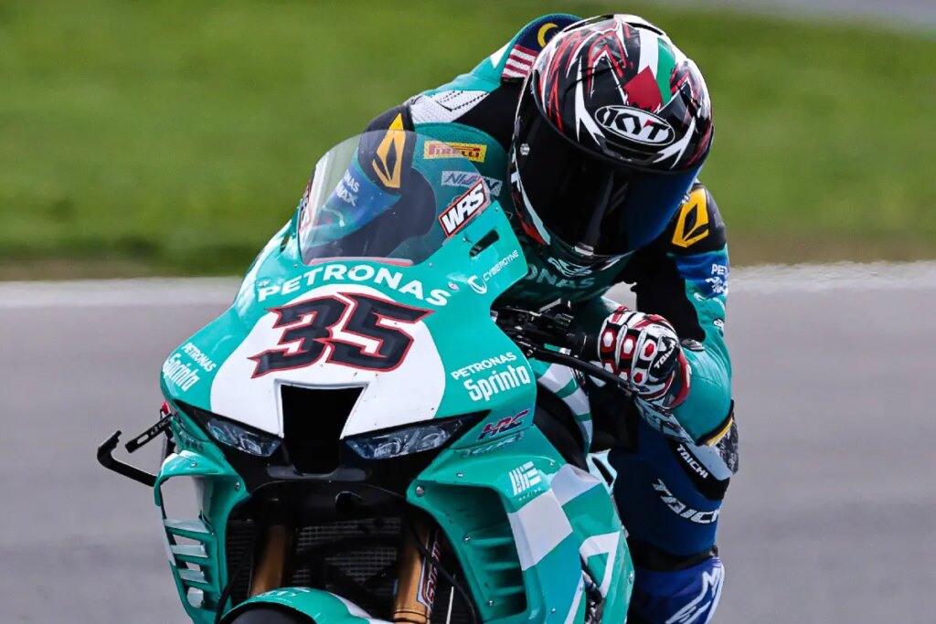 Hafizh Syahrin: arrivederci Superbike con omaggio alla Palestina