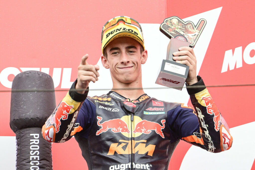 Moto2 : Pedro Acosta monte à +50, en attente de l’annonce de KTM acosta-moto2-gp-motegi