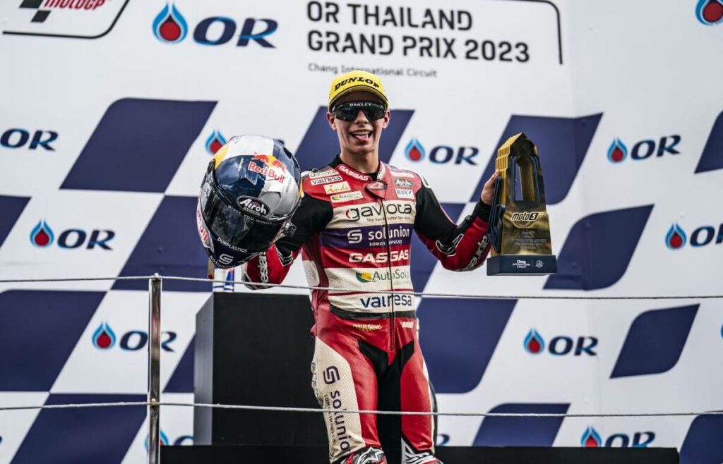 Moto3 : David Alonso quels chiffres, le super rookie rêve désormais en grand david-alonso-moto3-thai
