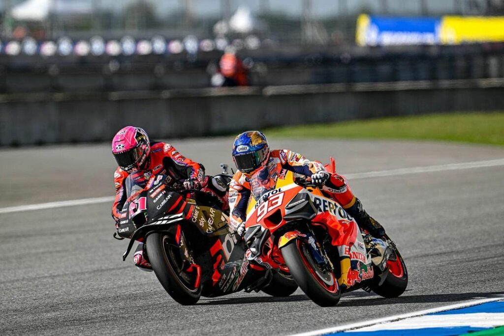 MotoGP, Aleix Espargaro explique « Marquez ? J’étais en colère contre moi-même.” espargaro-marquez-motogp-sprint-thai