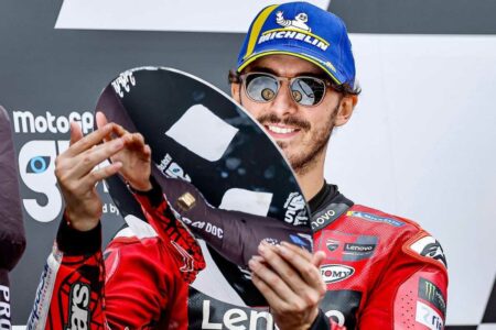 MotoGP Australia, Bagnaia felice del 2° posto