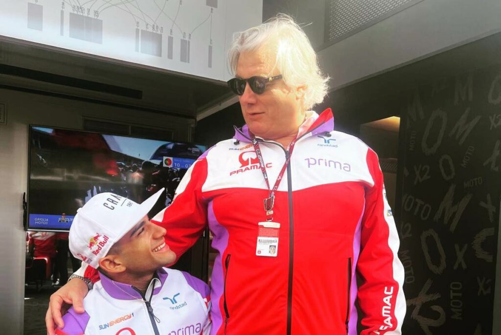 MotoGP, Pramac Racing vole bas : “Nous commençons comme outsiders” MotoGP, Paolo Campinoti e Jorge Martin