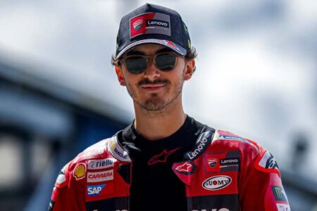 MotoGP Thailandia, Bagnaia sorride dopo le Prove