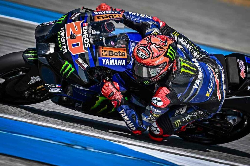 MotoGP Thaïlande, Quartararo déçu : toujours la même Yamaha M1 MotoGP Thailandia, Quartararo deluso: sempre la solita Yamaha M1