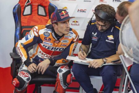 Marc Marquez e Santi Hernandez