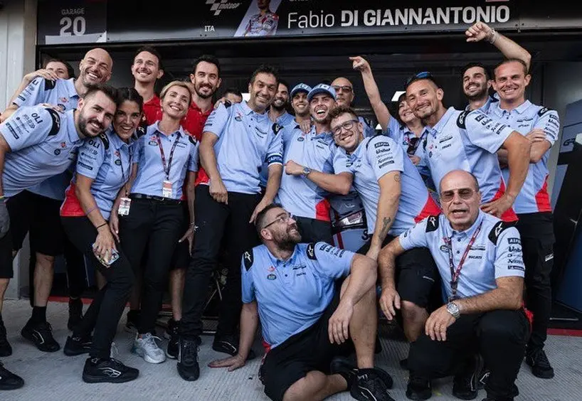 Pourquoi Di Giannantonio s’est-il autant amélioré ? Son entraîneur Manuel Poggiali l’explique Gresini Racing Di Giannantonio